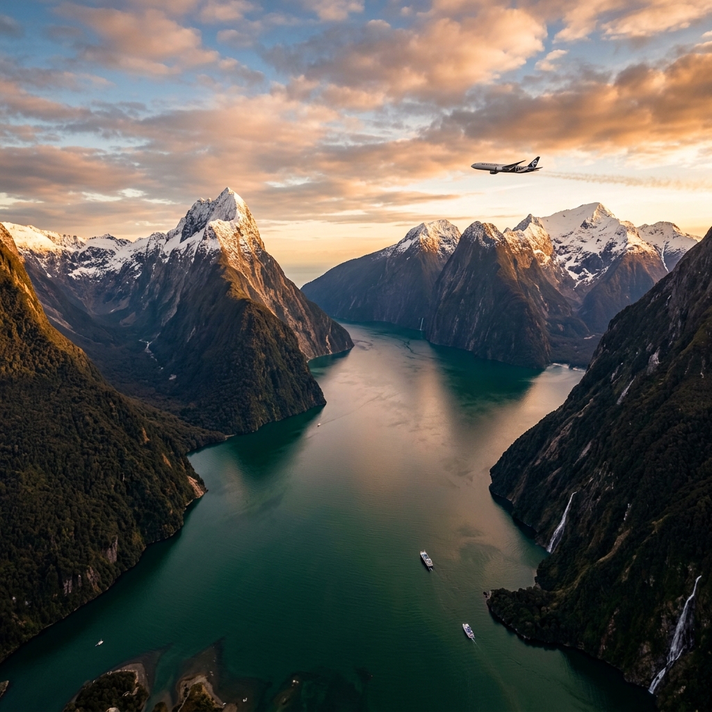 New Zealand travel destination